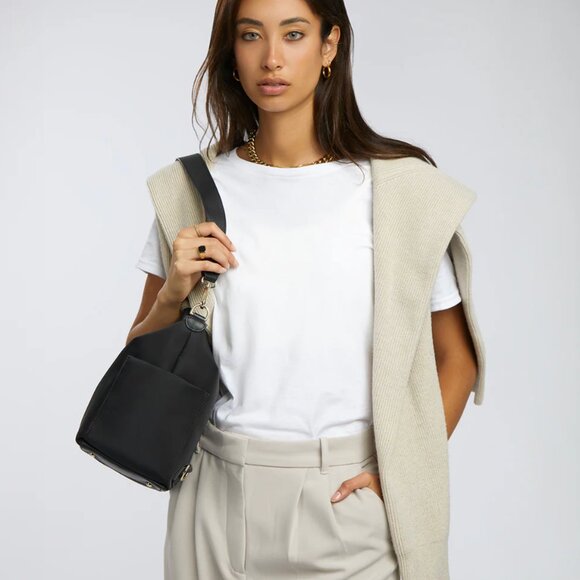 Mina Baie - Emmy Mini - Nylon - Black/Gold - Gently Used - Picture 2 of 13